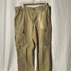 Carhartt Men's Khaki Cargo Pants